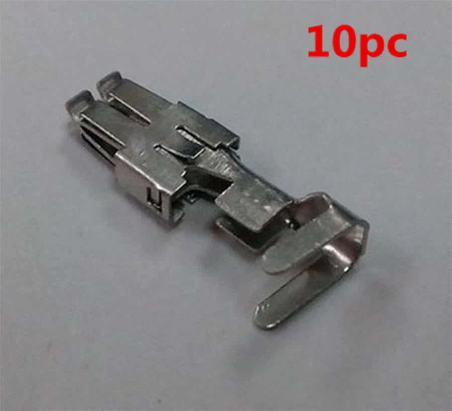 10Pcs 4.8mm Copper Female Fuse Box Terminal Terminals Connector Set N 907 327 03