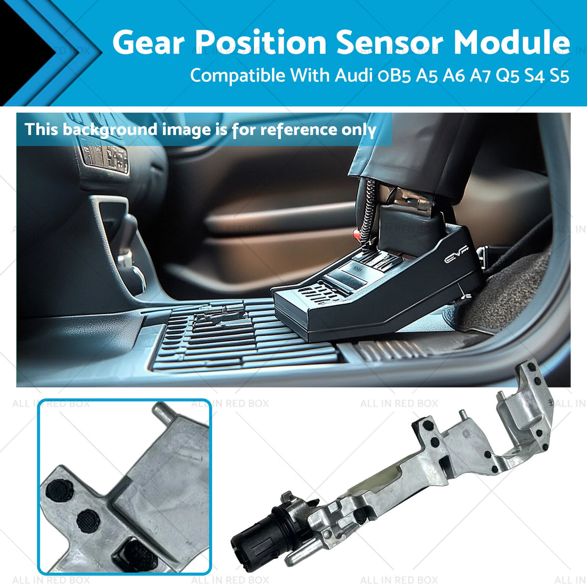 Gear Position Sensor Module for Audi A5 A6 A7 Q5 S4 S5 (0B5, 0B5927321L)