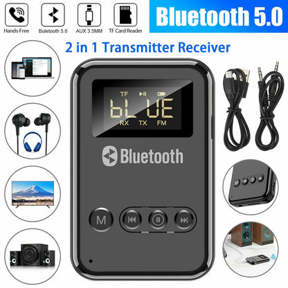 Bluetooth FM Transmitter Receiver for Car (Universal)