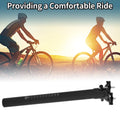 Bike Seat Posts 30.8x350mm Lightweight 2-Bolt Replacement for All Bikes