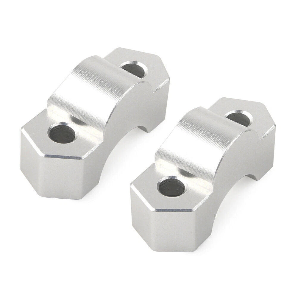 28mm Handlebar Riser Clip Adapter for BMW F 850 GS (2018–2020) Silver