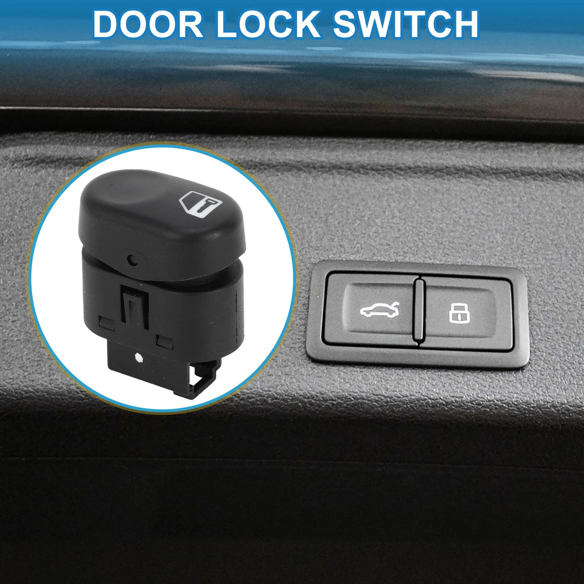 Car Door Lock Switch Replacement for Chevrolet Malibu (2004–2008)