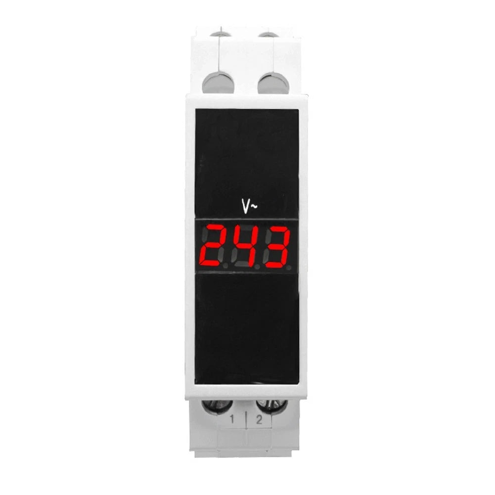 Voltage Meter for DIN Rail AC80500V 1VA BV1R