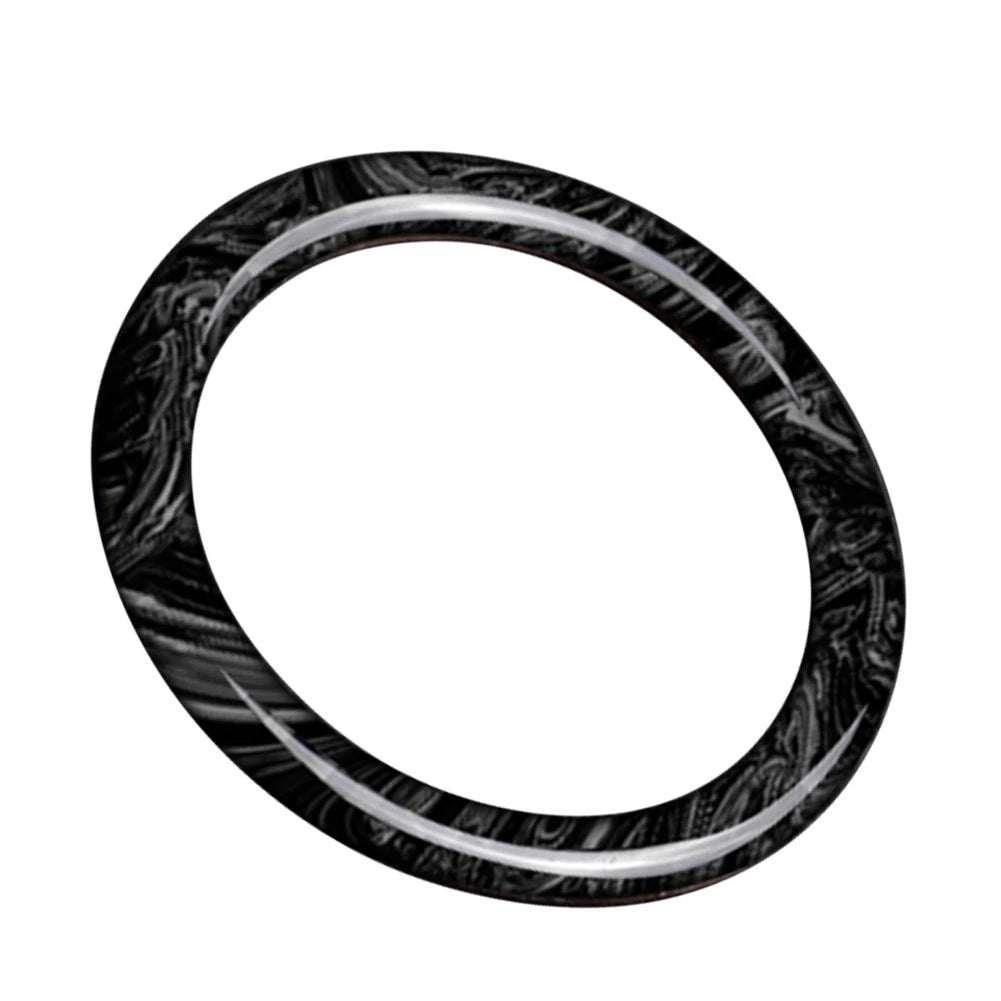 1x Marbling Engine Push Start Button Ring Trim For Benz A B CLA Class W176 W246