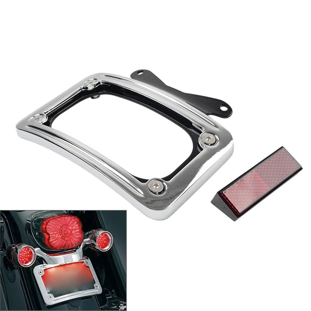 Rear License Plate Frame Bracket for Harley Touring Road Glide FLTRX (2010–2023)