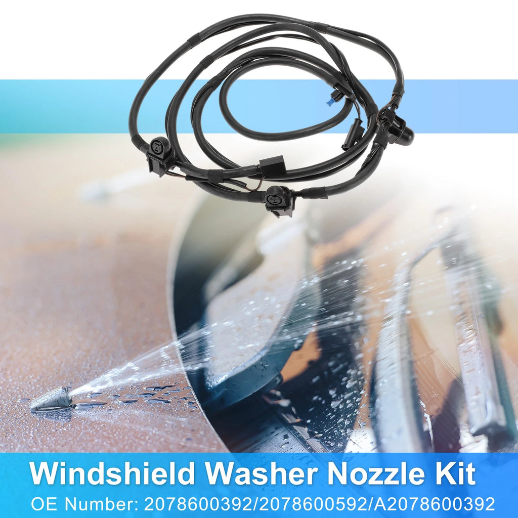 Windshield Washer Nozzle Kit Replacement for Mercedes-Benz E-Class (W212) (2009–2016)