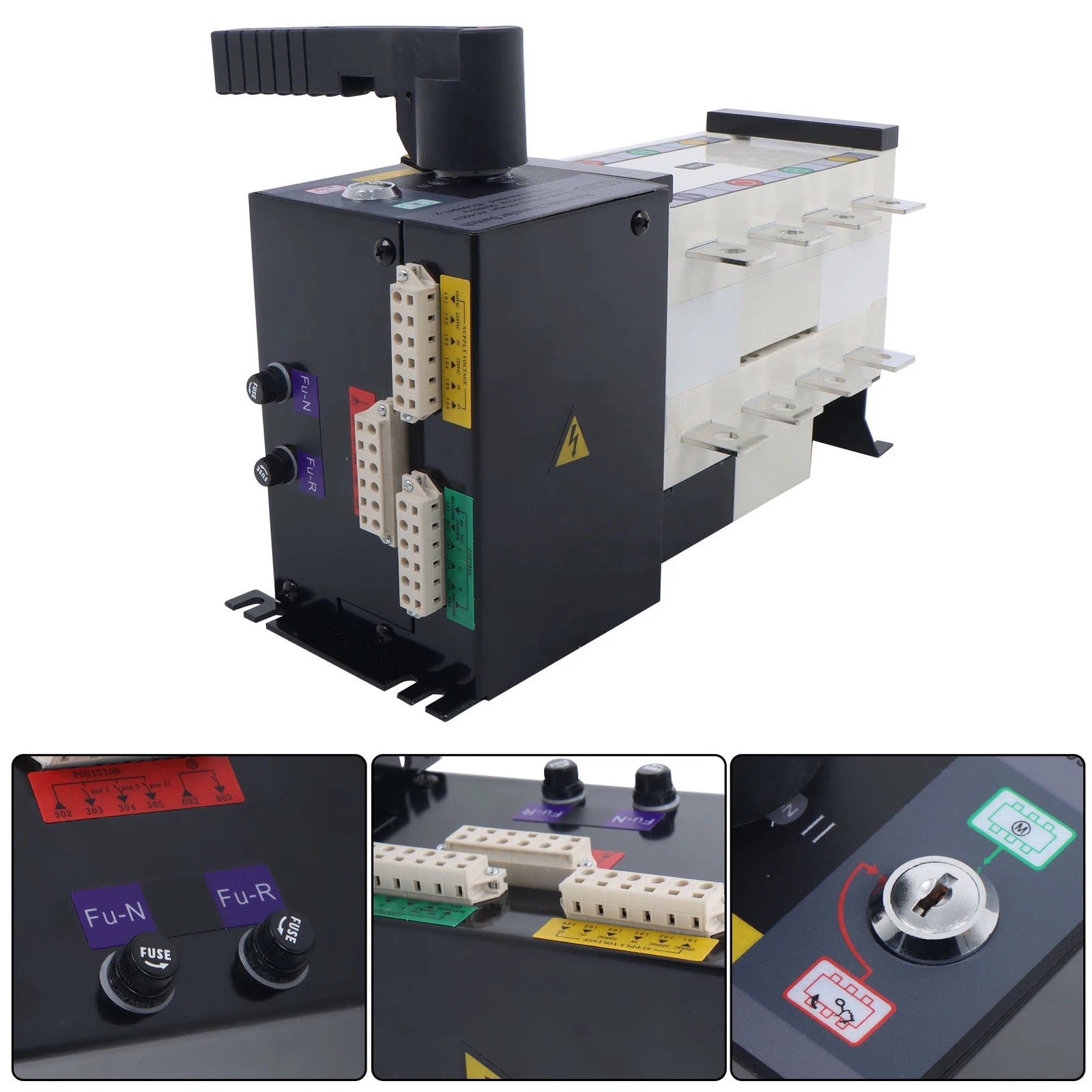 Automatic Transfer Switch 250A 4 Poles 110V 220V for Generator