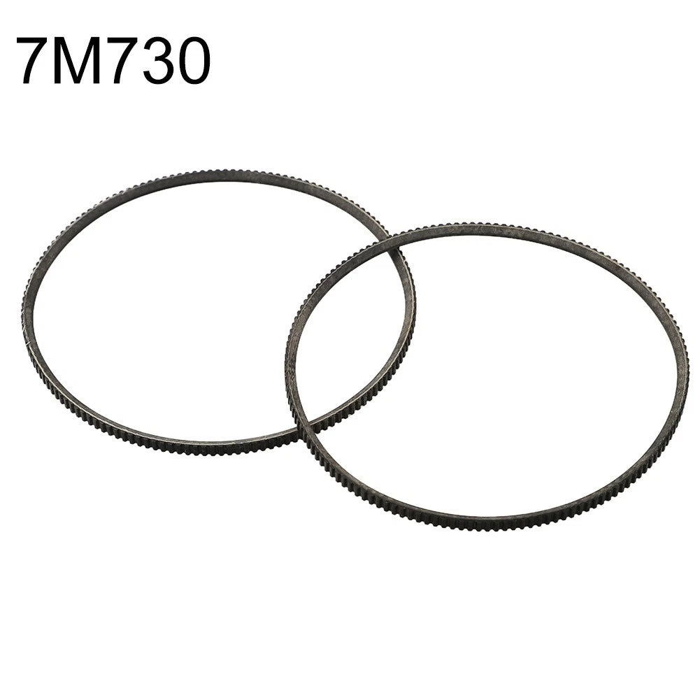 Set of 2 Flexible Lathe Motor Belts for Efficient Shock Resistance