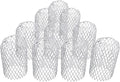 10 Pack Gutter Guards for Leaf Protection (Aluminum, 3")