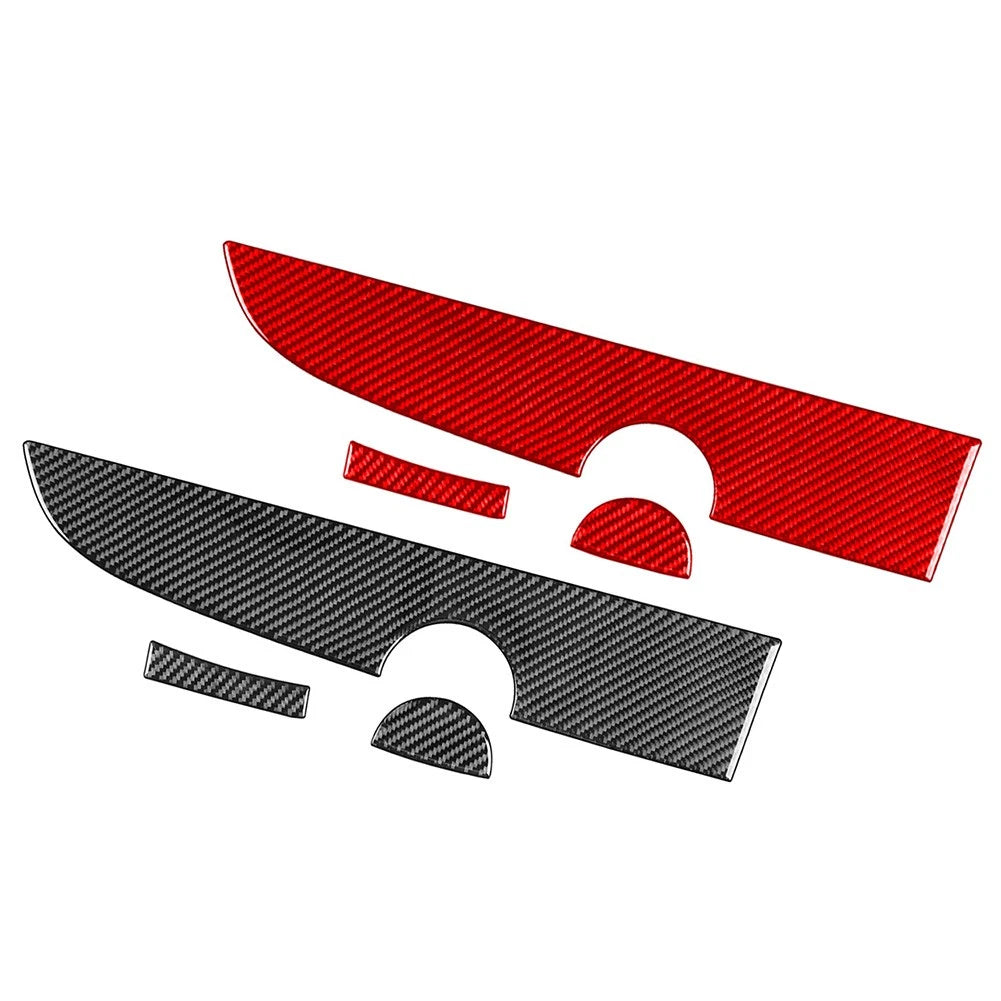 Carbon Fiber Co-pilot Dashboard Panel Cover for Fiat 500 (2012–2015)