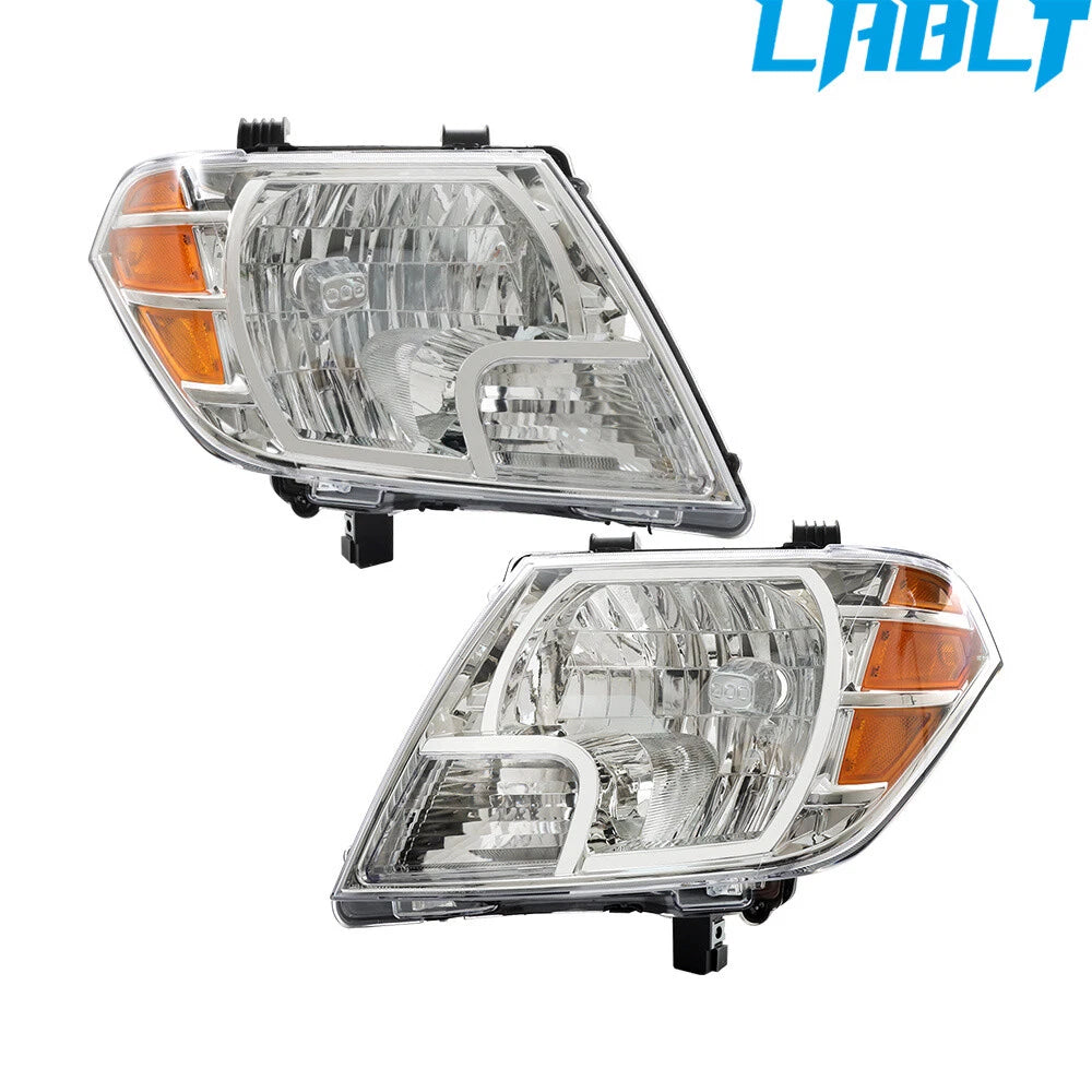 Headlights Halogen Pair for Nissan Frontier (2009–2021)