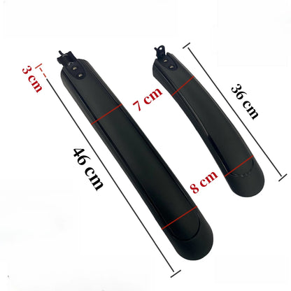 Lightweight Bicycle Fenders for 20" and 26" Wheels