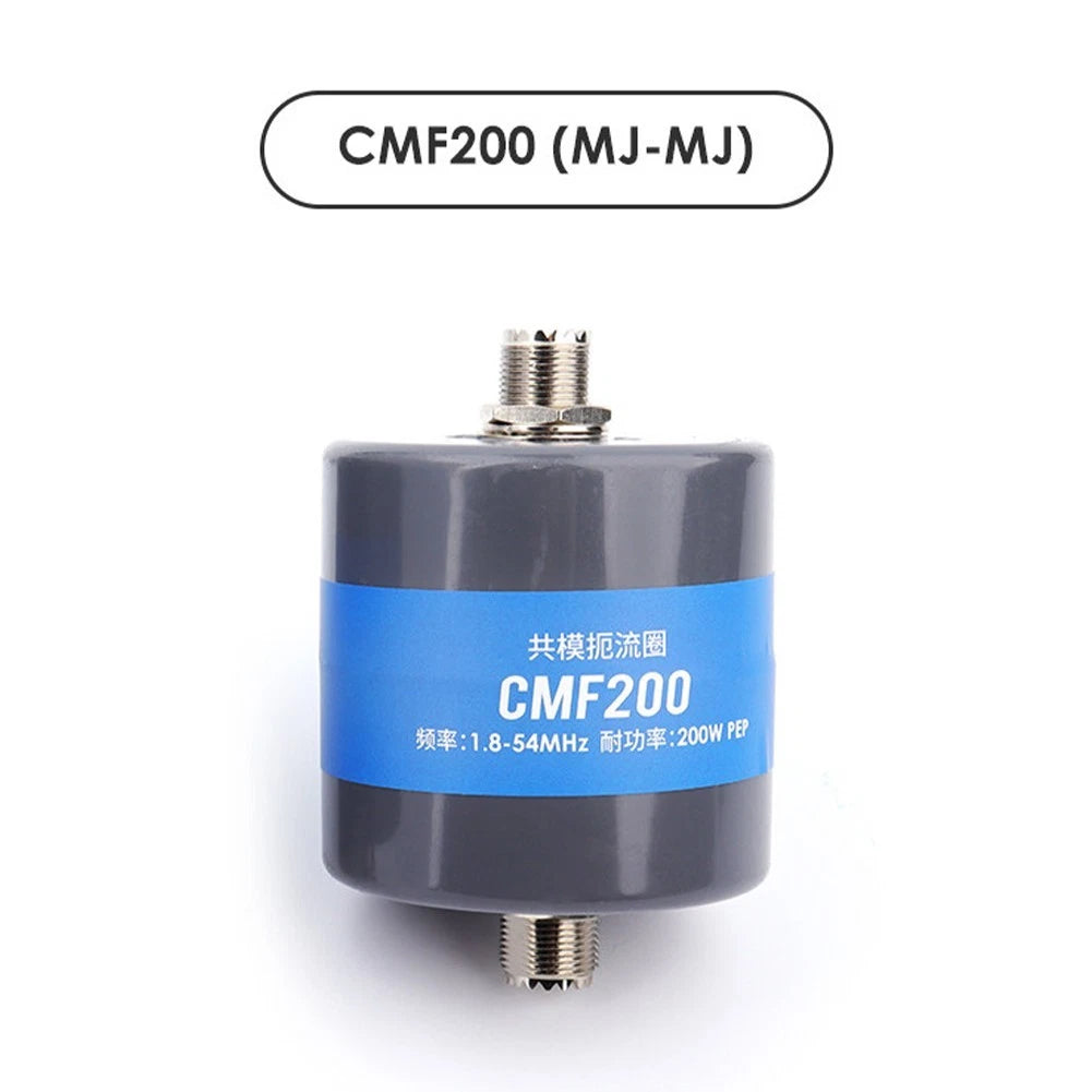 Common Mode Choke CMF200 for shortwave RX/TX (1.8 to 54 MHz, 200W PEP)