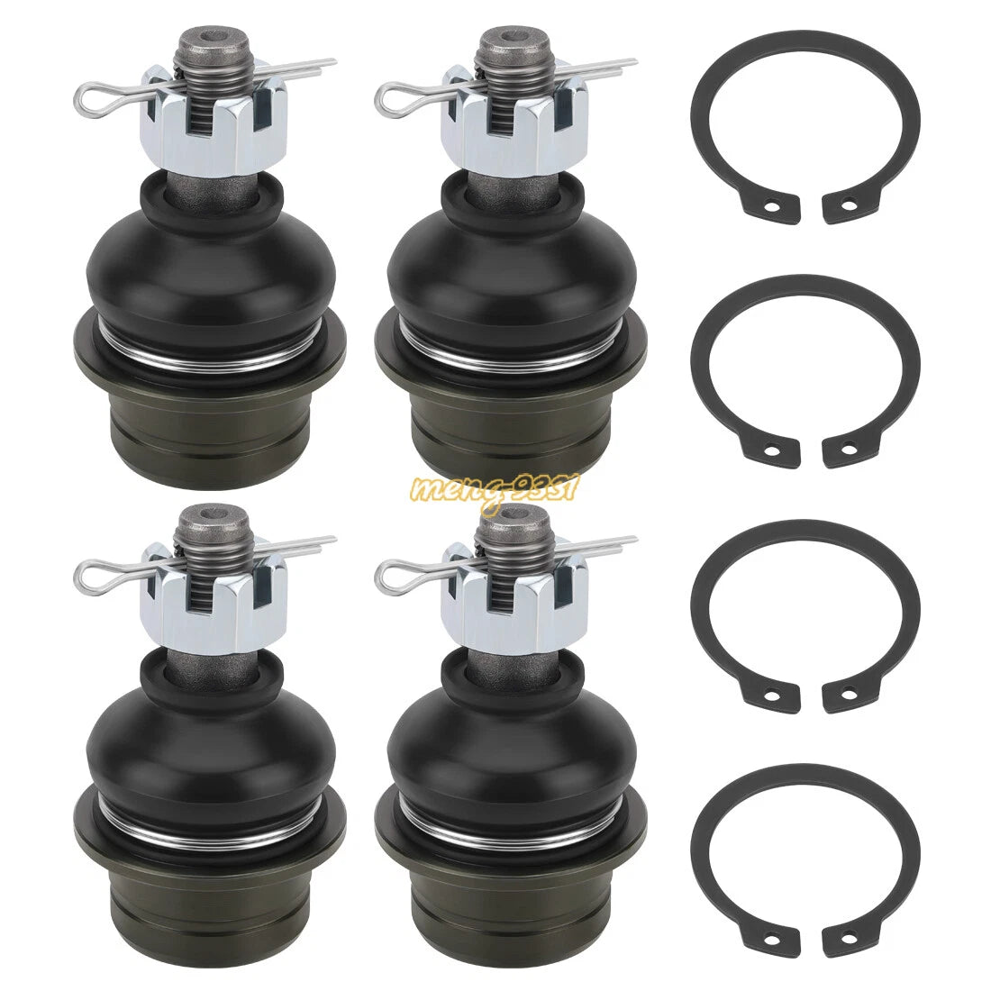 Set of 4 A-Arm Ball Joints for Arctic Cat DVX 400 (2004–2008)