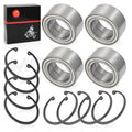 Front & Rear Wheel Bearings & Ring Clip for Polaris RZR 900 1000 (2011–2020)