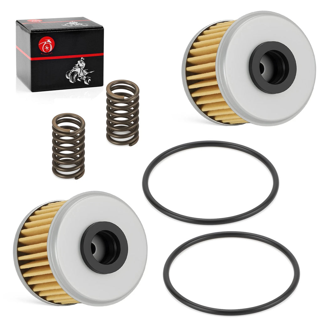 Set of 2 Oil Filters w/ O-Ring for Honda CRF150R CRF150RB (2007–2009, 2012–2024)
