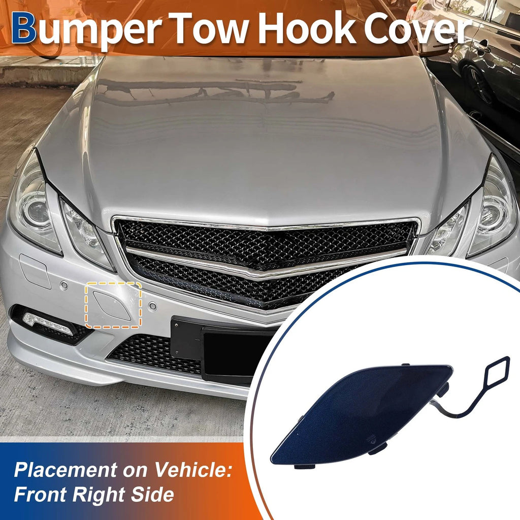 Front Tow Hook Cover Replacement for Mercedes-Benz C-Class (2010–2015)