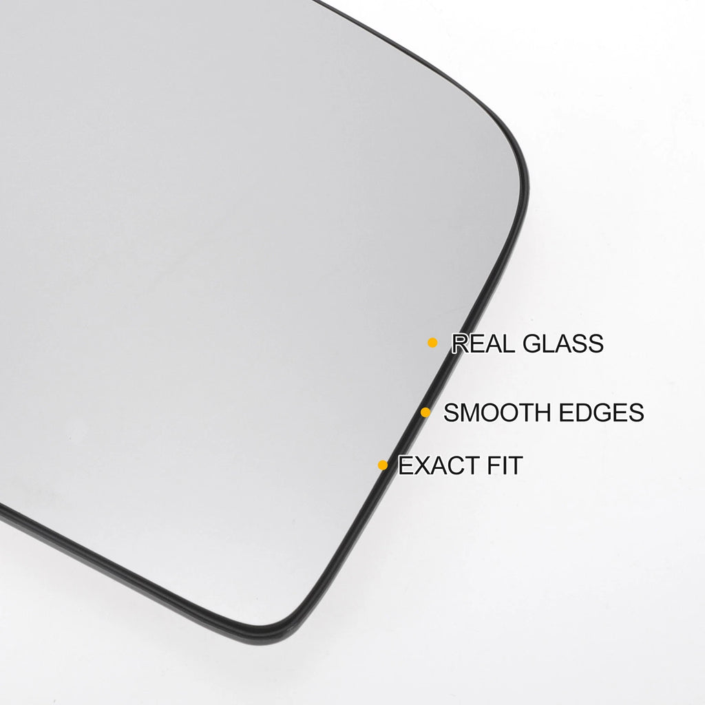 Right Upper Side White Mirror Glass for Ford Transit (Non-heated)