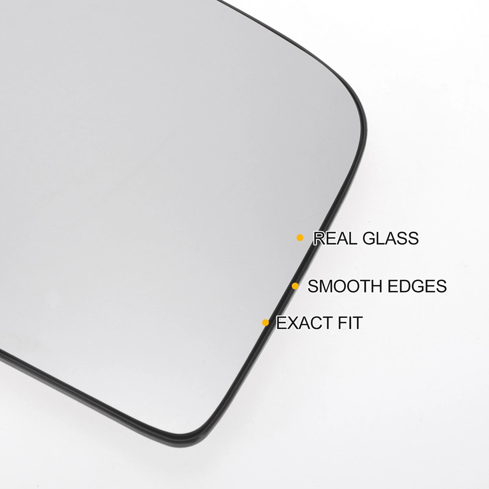 Right Upper Side White Mirror Glass for Ford Transit (Non-heated)