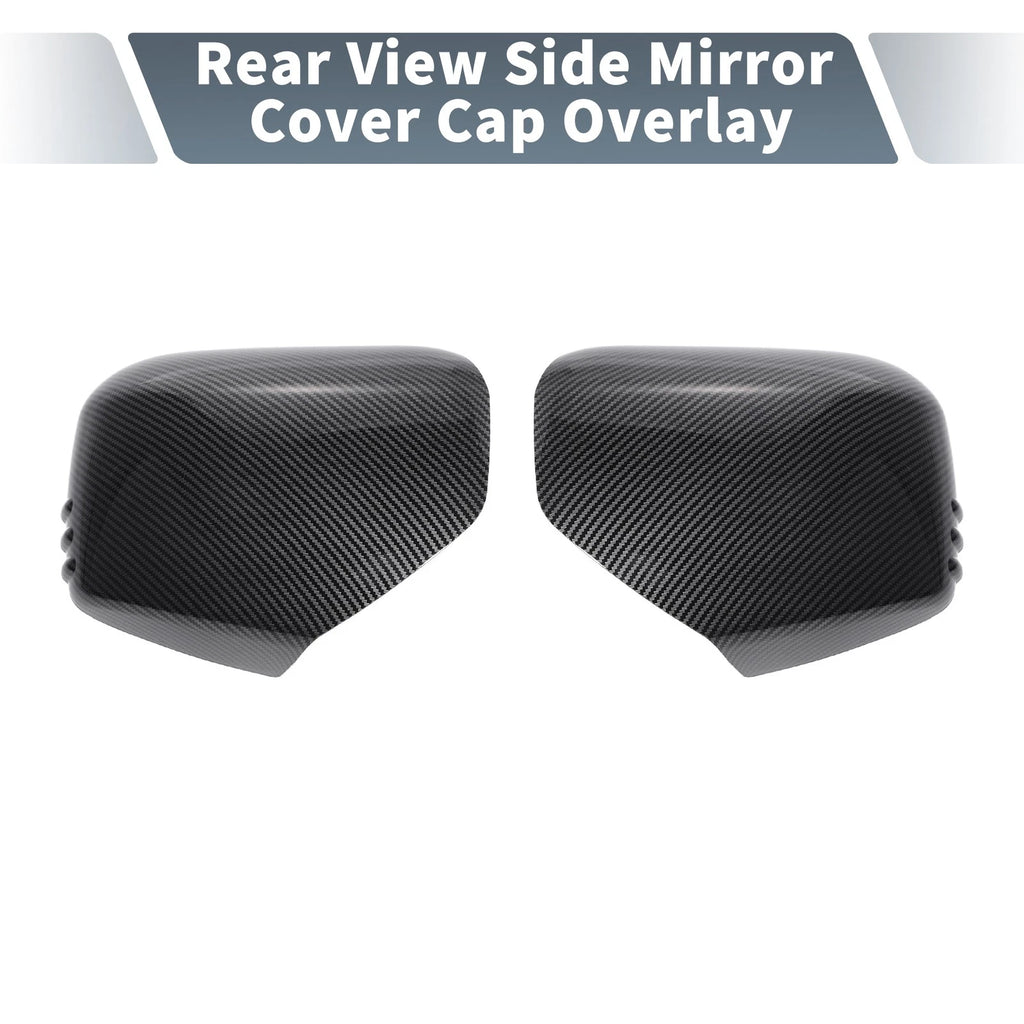 Rearview Mirror Cover Overlay Replacement for Mitsubishi Triton L200 (2015–2024)