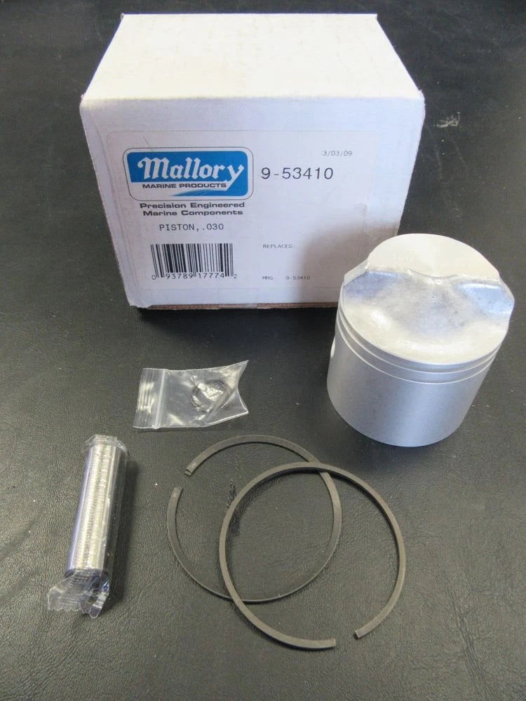 Piston Kit 0.030" Oversize for Johnson Evinrude 9.9-15 HP (1993–Present)