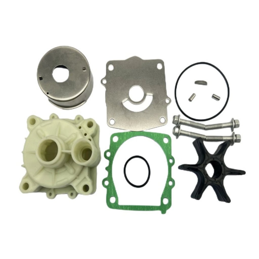 Water Pump Impeller Kit with Housing for Yamaha 2-Str 115 130 HP (1996–2006) 6N6-W0078-00