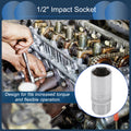 21mm 1/2 Inch Drive Spark Plug Impact Socket 6 Point CR-V