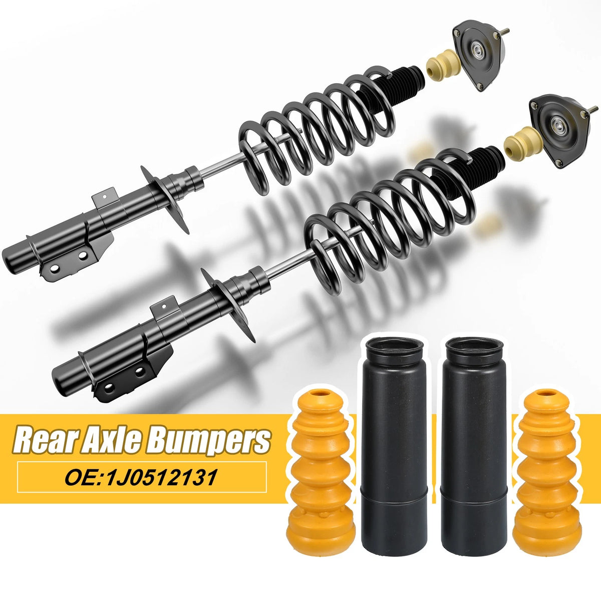 Rear Jounce Bumper for Audi TT (2000–2006) Replacement Shock Absorber Kit
