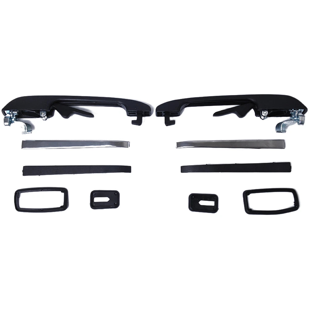 Set of 4 Door Handles for VW Golf Jetta (2006–2014) - Left Right Replacement