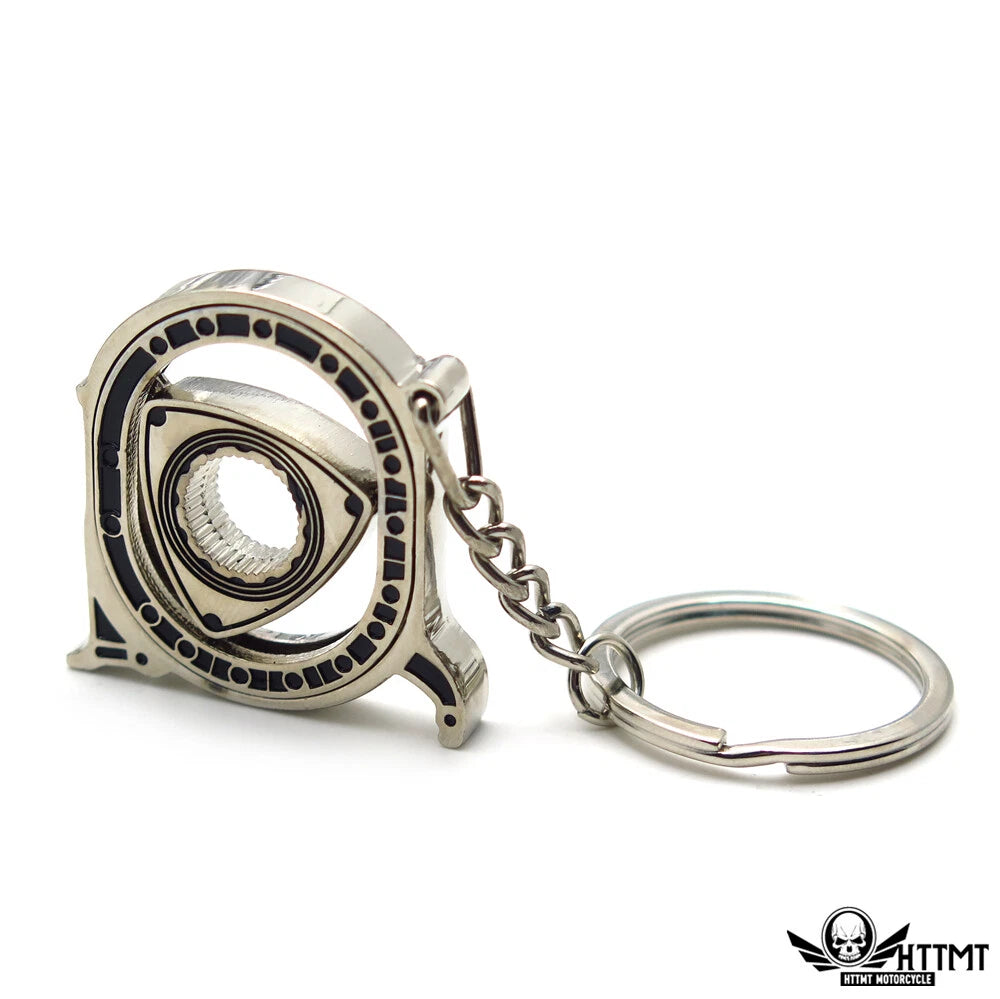 Mazda Rotary Wankel Engine Key Chain Ring Keychain (Motorcycle Bicycle)