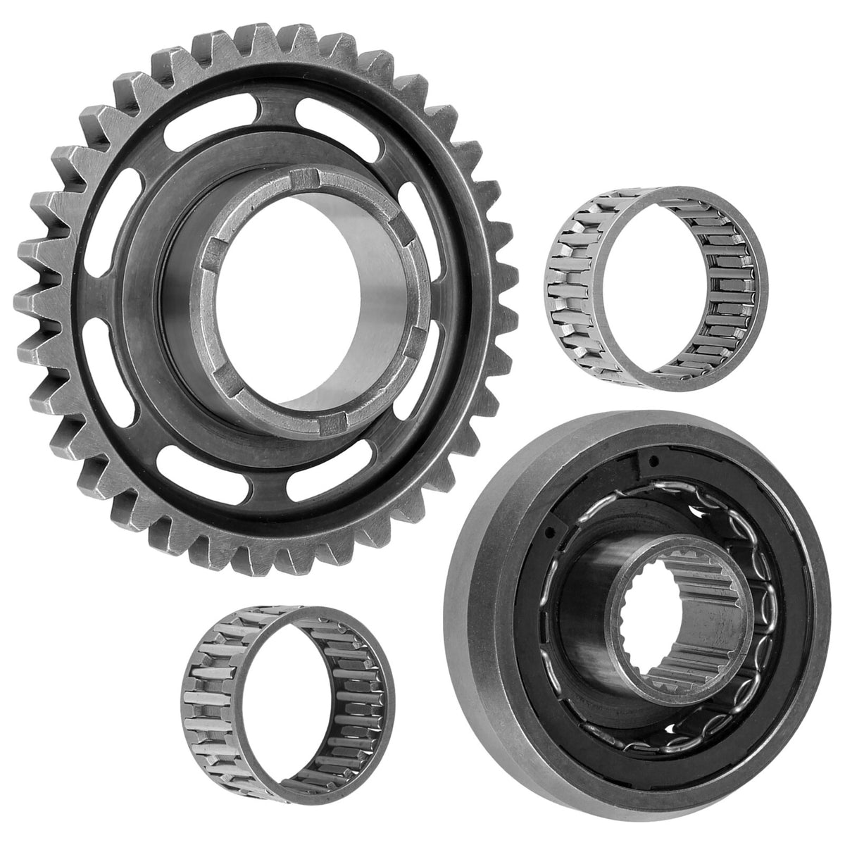 Starter Clutch and Driven Gear Set Replacement for Honda TRX450ER (2006–2014)