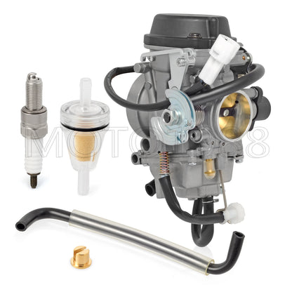 Carburetor with Fuel Filter & Spark Plug for Suzuki DR-Z400S (2001–2018)