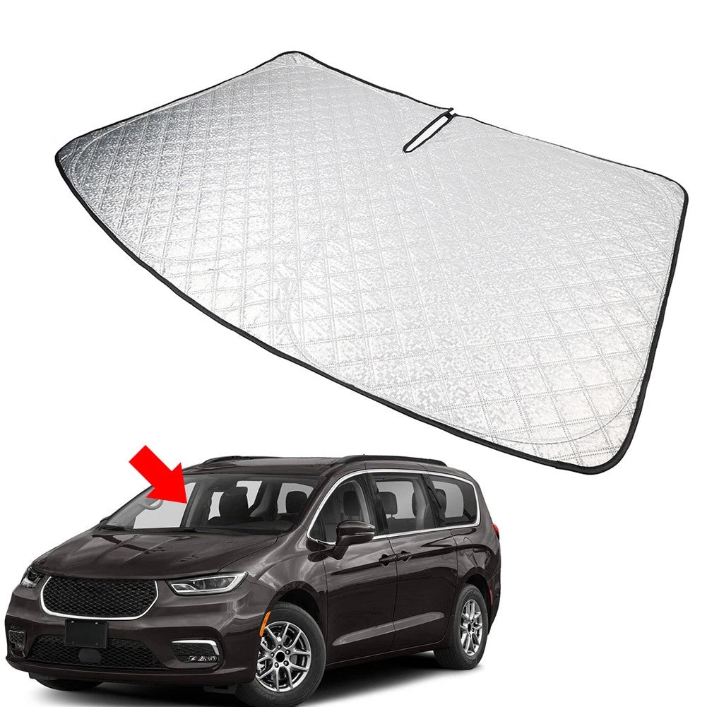 Foldable Windshield Sun Shade Visor for Chrysler Pacifica (2017–2025)