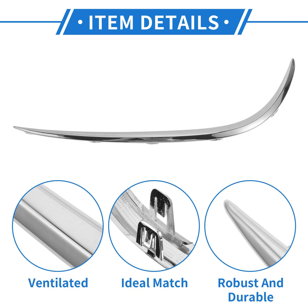 Front Right Bumper Grille Trim Garnish for Mercedes-Benz W213 E 2016-2020
