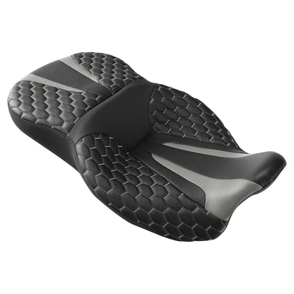 Rider Driver Passenger Seat for Harley Touring Street Glide (2009–2023)