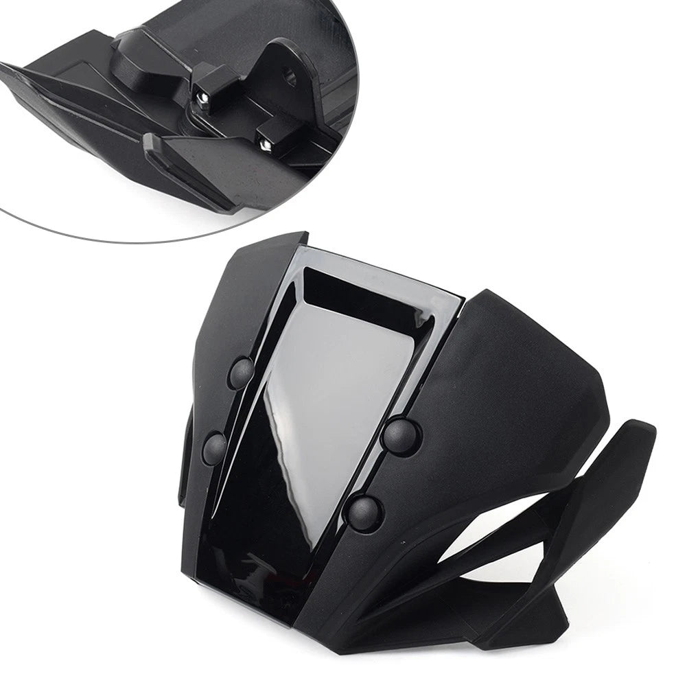 Front Windshield Visor for Honda CB650R (2019–2023) Black