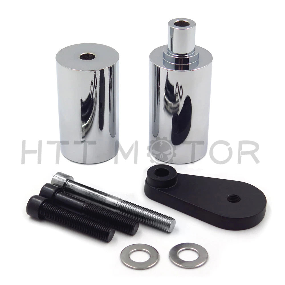 Aluminum Frame Slider Protector for Yamaha YZF R6/R6S (2003–2009) Chrome