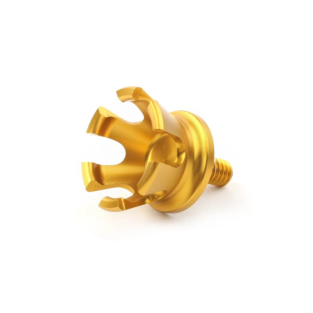Rear Seat Bolt Tab Screw Mount for Harley (1996–Present) - Gold