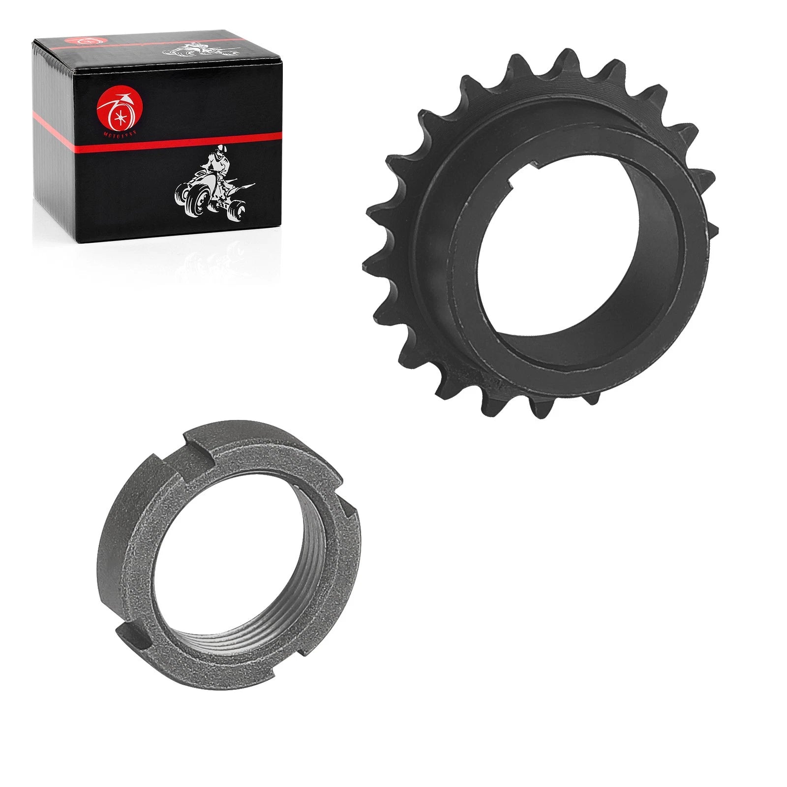 Crankshaft Timing Gear Sprocket Nut for Polaris Big Boss 500 6x6 (1998–1999)