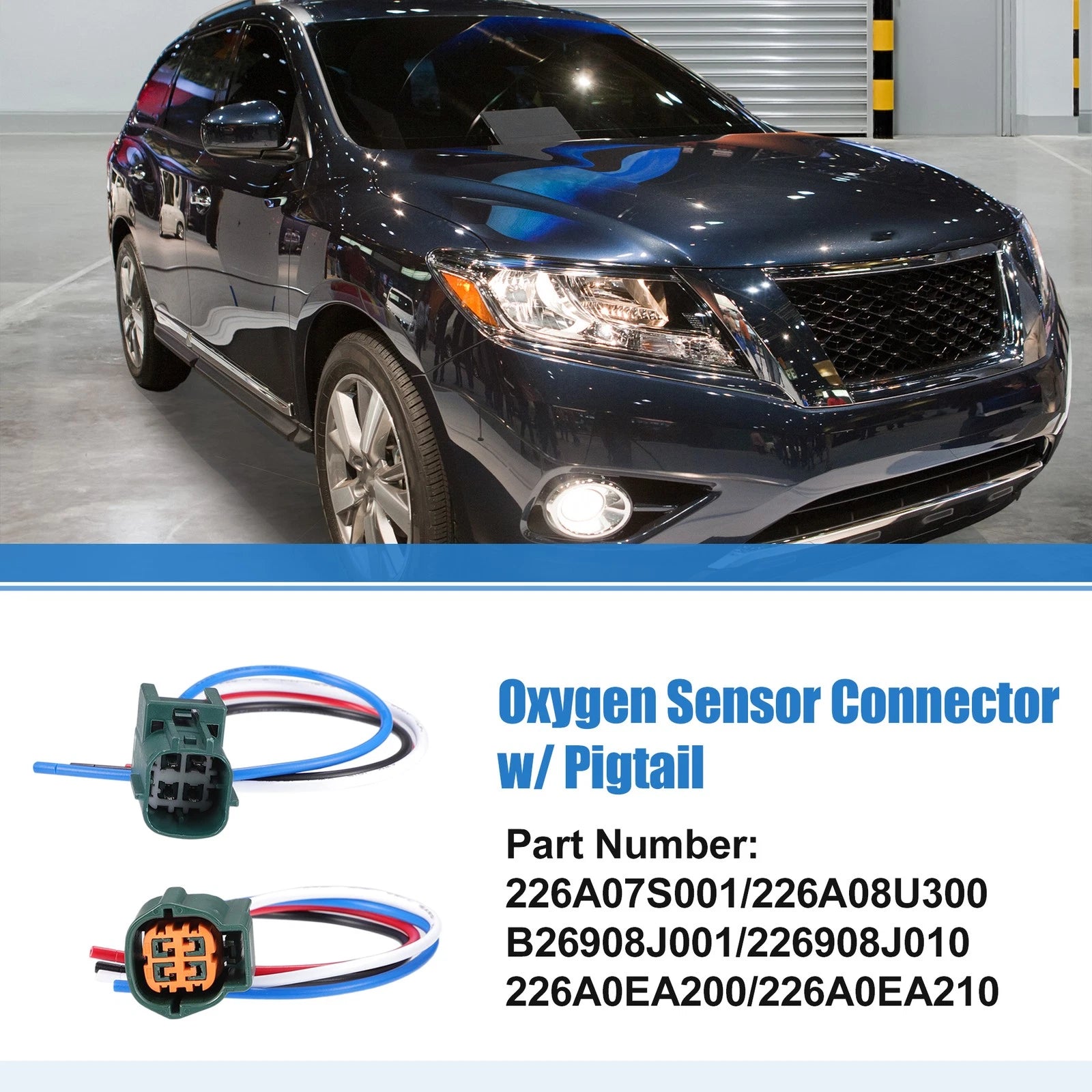 Oxygen Sensor O2 Front Set with Terminals for Nissan Subaru (2005–2014)