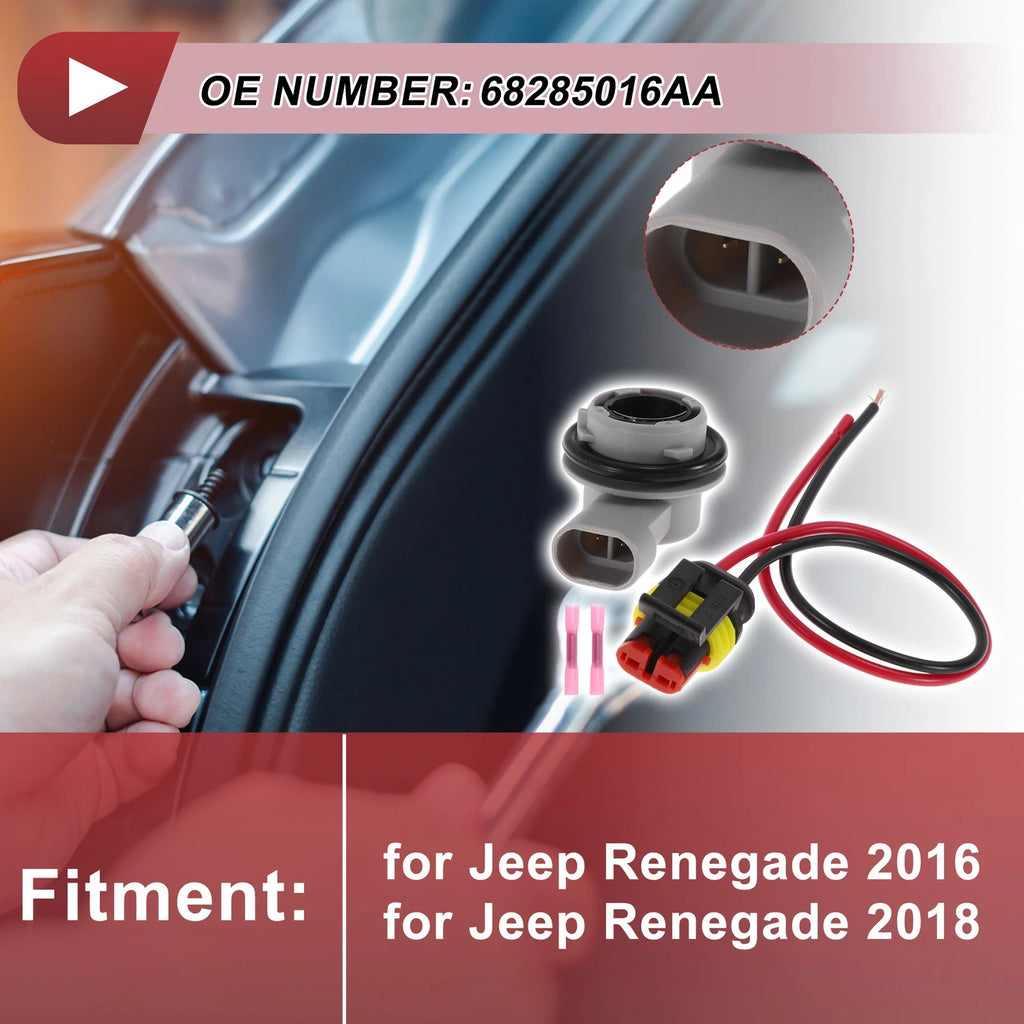 Tail Light Socket Wiring for Jeep Renegade (2016) No. 68285016AA