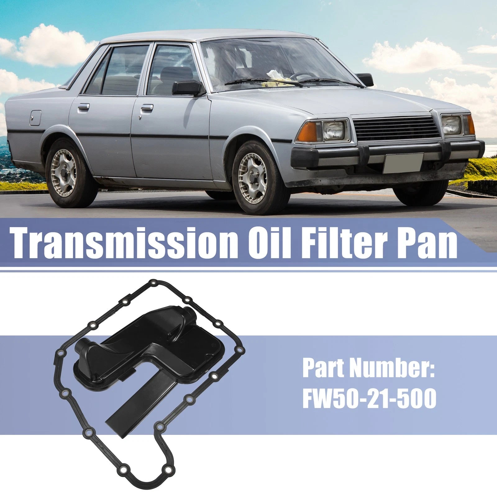 Transmission Filter Oil Pan Gasket Kit for Mazda MX-6 Base (1993–1997)