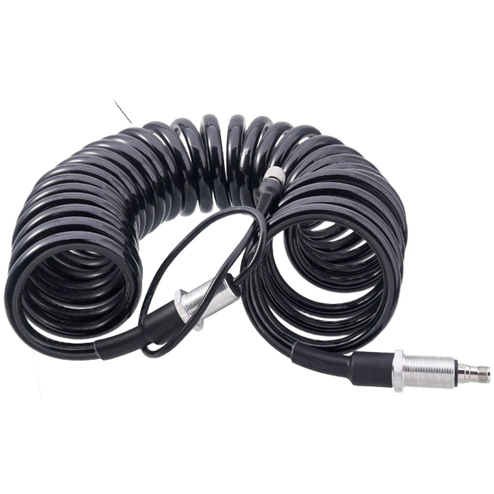 RG58 Spring Cable for TNC J to TNC K GNSS Positioning on Forklifts