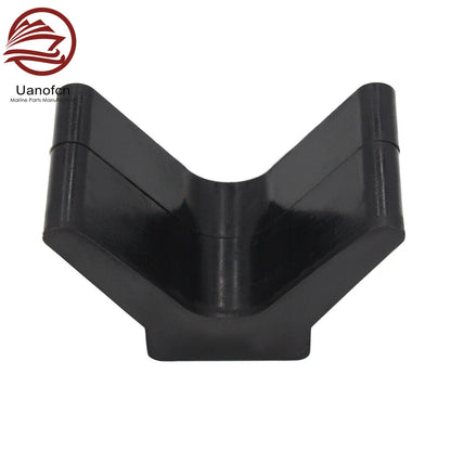 UANOFCN 2 Inch Mounting Width Boat Trailer Non Marking Polyurethane V Bow Stop