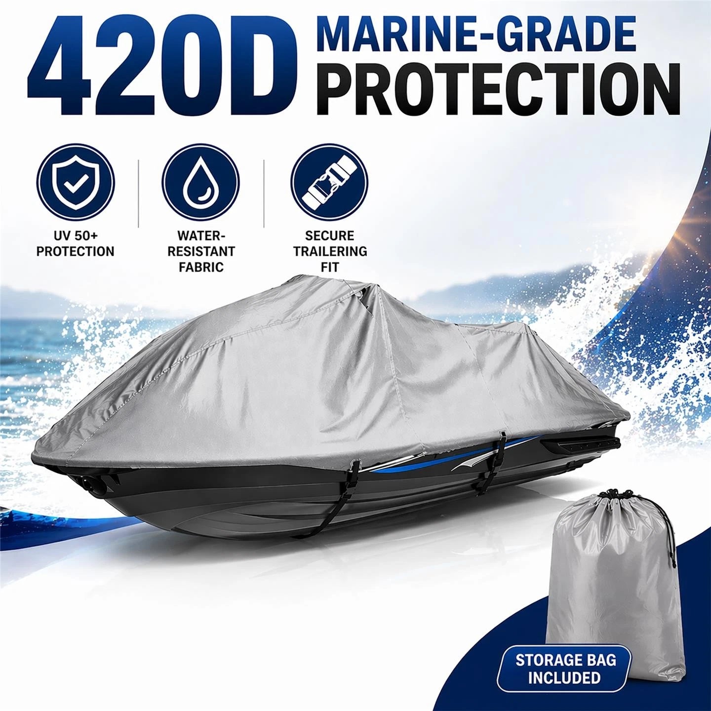 Jet Ski Cover for Sea-Doo RXP (2004–2006)