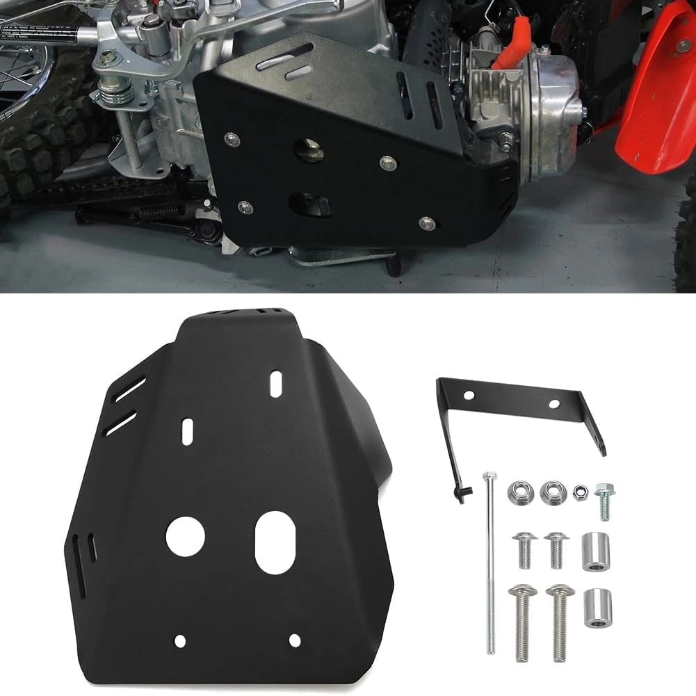 Skid Plate Kit for Honda CRF110F (2019–2024) Aluminum Bash Guard Protector