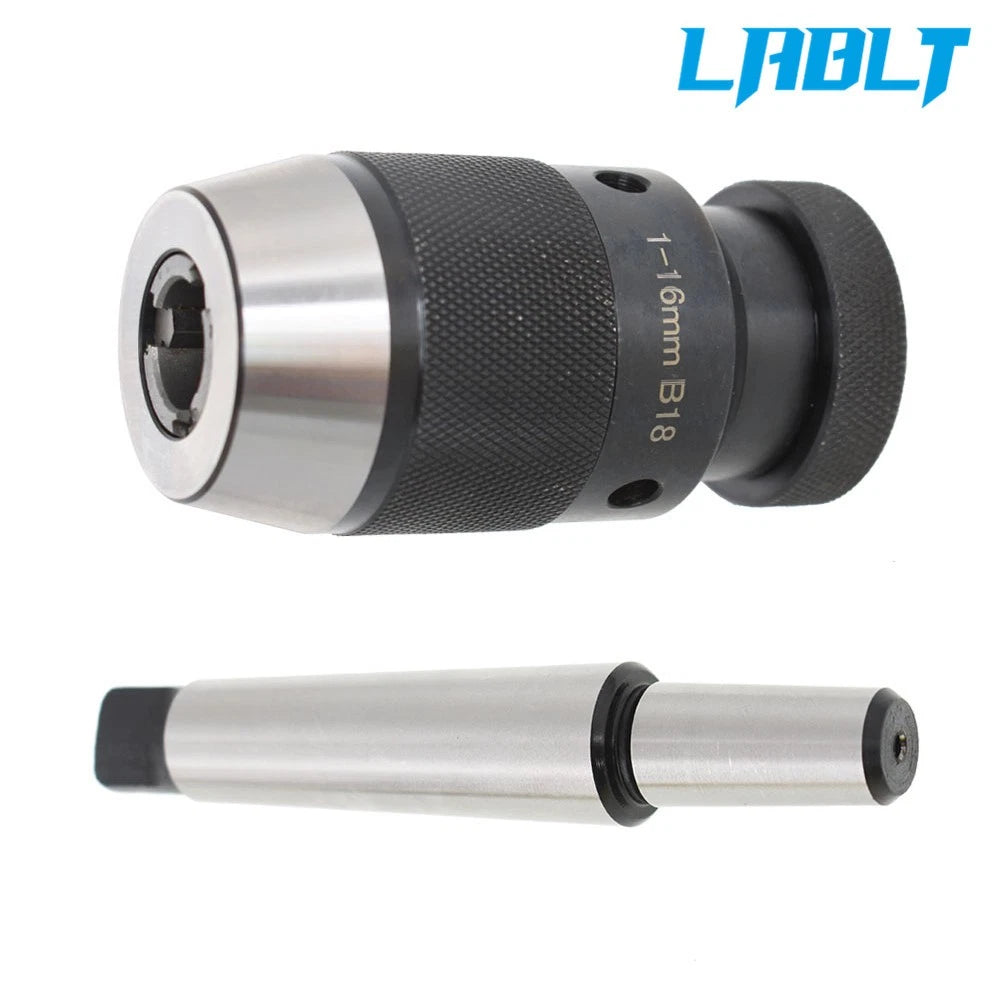 MT3-B18 Keyless Lathe Drill Chuck Taper Arbor for (1-16mm)