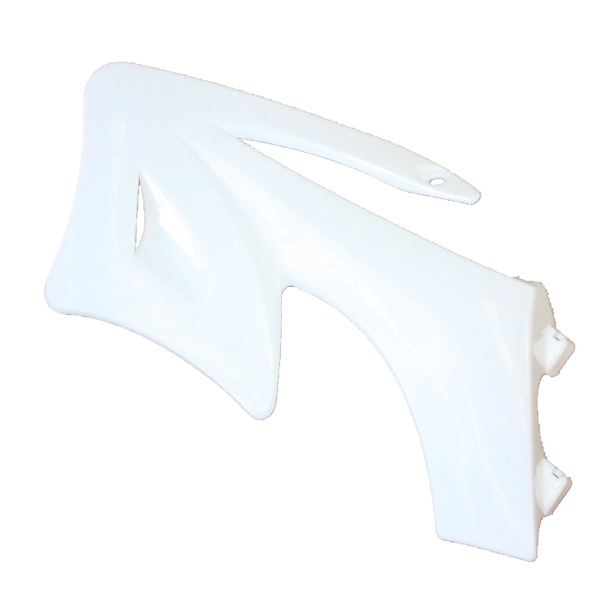 Left Side Tank Guard Fender for Apollo Orion Styl Pit Dirt Bike (White)