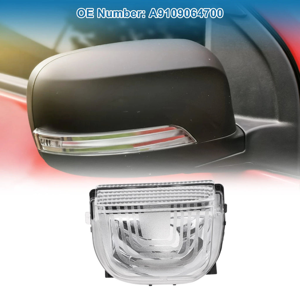 Car Mirror Turn Signal Light LED Left Replacement for Mercedes-Benz Sprinter (2010–2018)