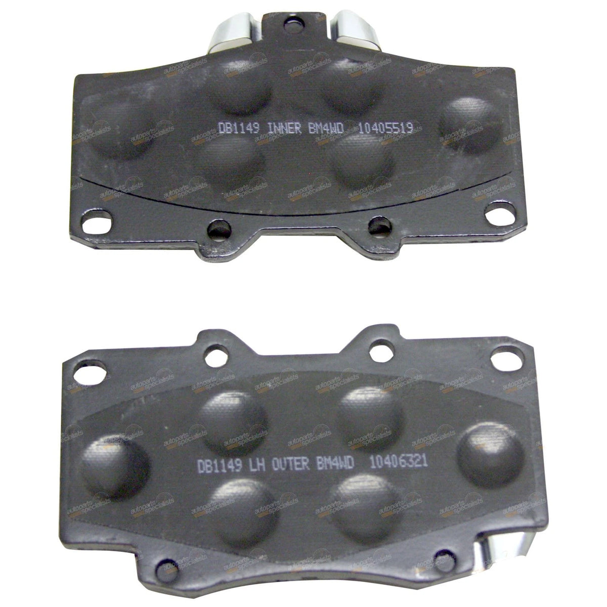 Bendix Front Disc Brake Pads for Hilux KZN165 RZN169 RZN174 VZN167 VZN172